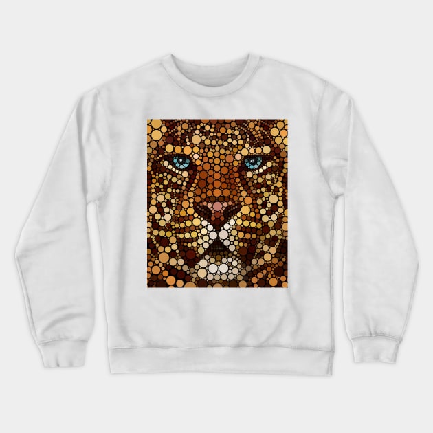 Leopard Crewneck Sweatshirt by benheineart